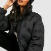 Hot Sale ???? Circle Quilted Puffer ???? Coat Black ✔️