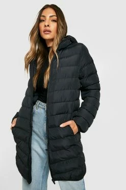 Best Sale ???? Hooded Puffer Jacket Black ????