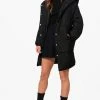 Hot Sale ✨ Petite Hooded Padded ???? Coat Black ????