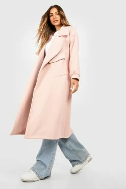 Flash Sale ???? Wool Look Super Oversized Maxi ???? Coat Blush ????