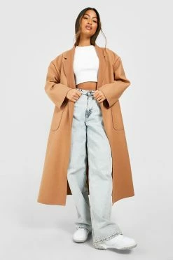 Best reviews of ???? Wool Look Oversized ???? Coat Camel ????