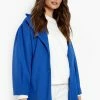 Deals ???? Balloon Sleeve Wool Look ???? Coat Cobalt ????