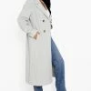 Best reviews of ???? Tall Herringbone Wool Look ???? Coat Grey ????