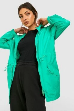 Discount ???? Hooded Synch Waist Mac Jade ✨