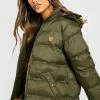 Best Pirce ???? Short Quilted Jacket Khaki ????