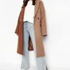 Best Pirce ???? Colour Block Wool Look ???? Coat Mocha ⌛