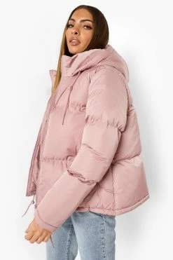 Flash Sale ???? Hooded Padded Jacket Pink ????