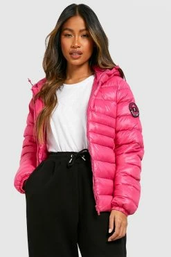 Flash Sale ???? Hooded Puffer Jacket Pink ????