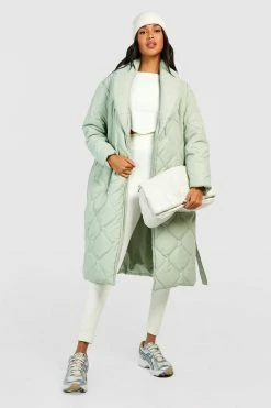 Best reviews of ???? Longline Onion Quilt Duvet Puffer Sage ????