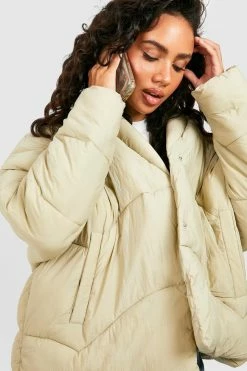Best deal ❤️ Padded Kimono Puffer Jacket Sage ????