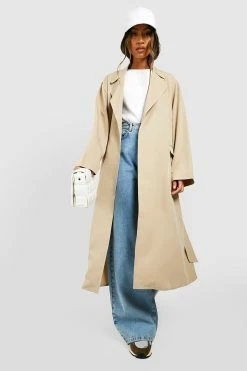 Outlet ???? Belted Trench ???? Coat Stone ✨