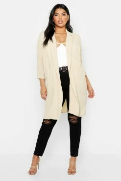 Coupon ???? Plus Woven Pocket Duster ???? Coat Stone ????