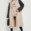 Wholesale ???? Puffer Detail Trench ???? Coat Stone ????