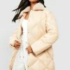 Top 10 ???? Tall Faux Fur Collar Diamond Quilt Puffer Stone ????